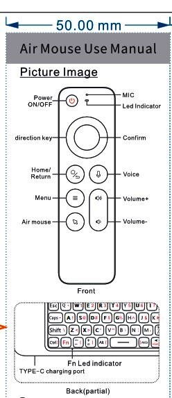 W3 Air Mouse user manual