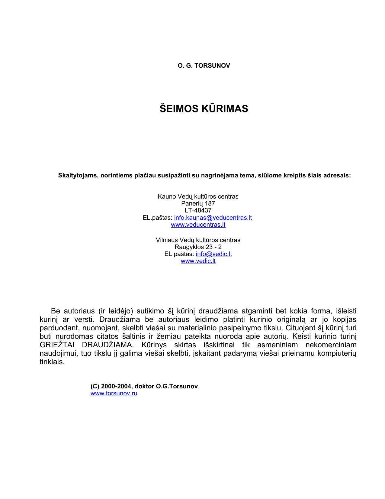 O.G.Torsunov.-.Seimos.kurimas