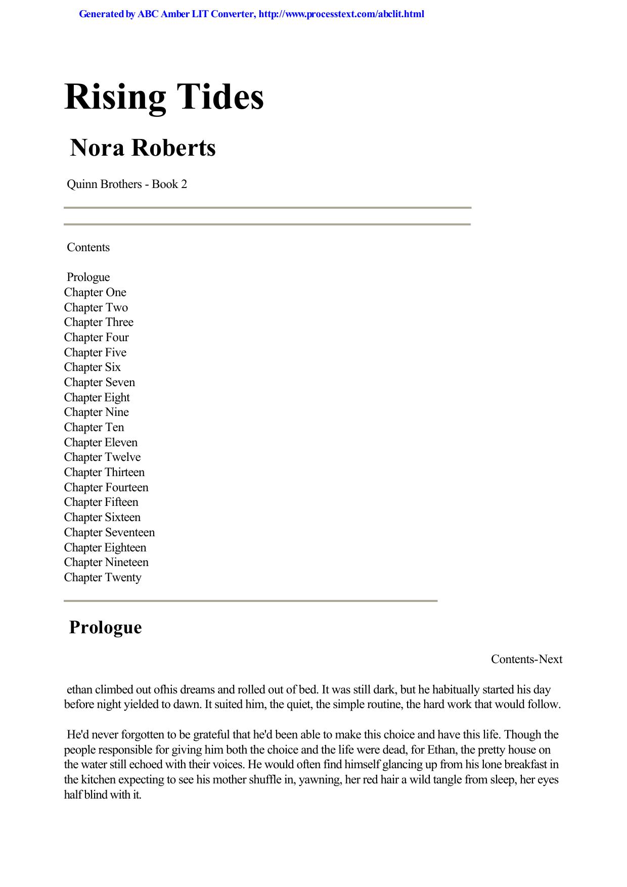 Nora Roberts - Quinn Brothers 02