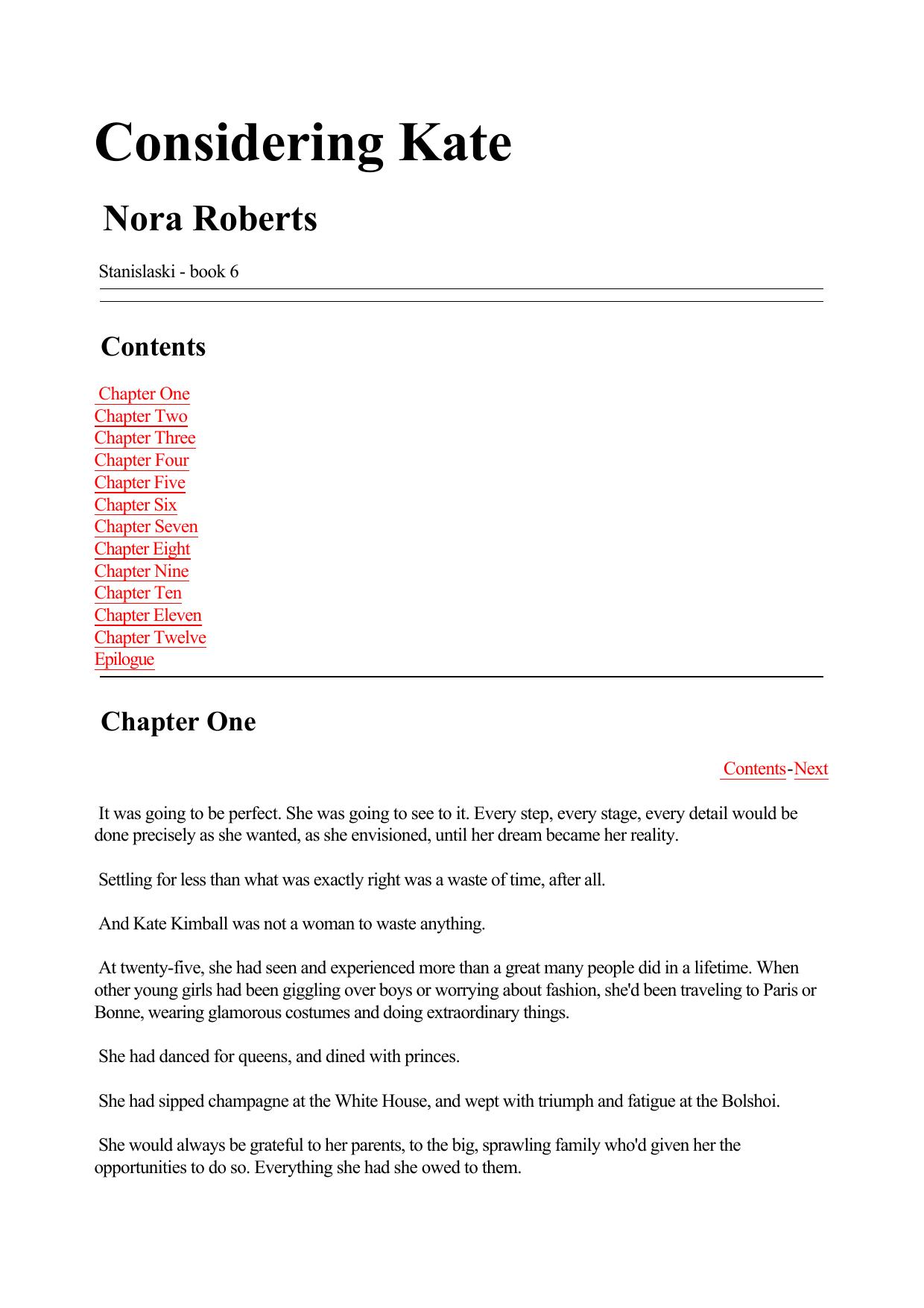 Nora Roberts - Stanislaski 06