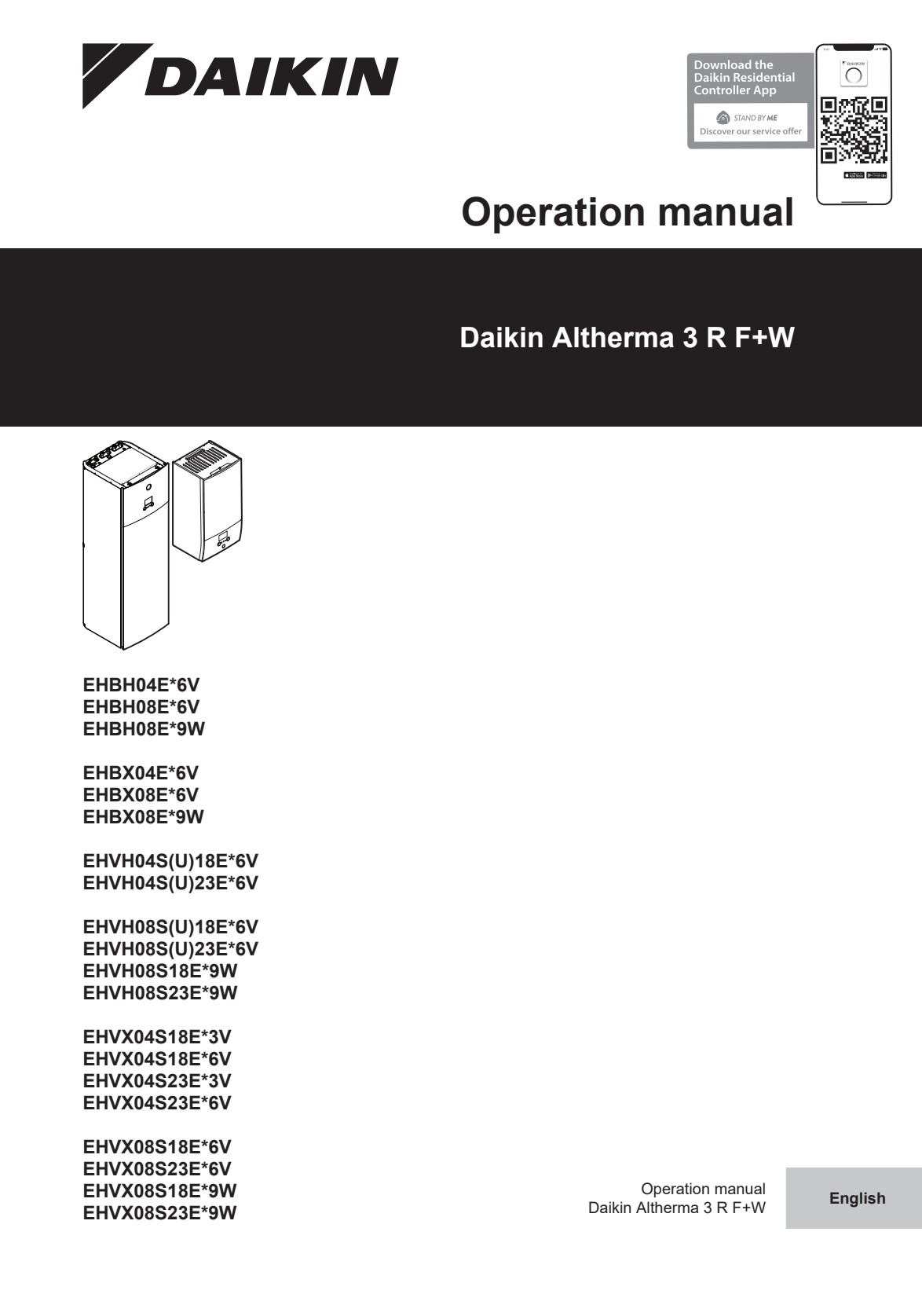 Operation manuals