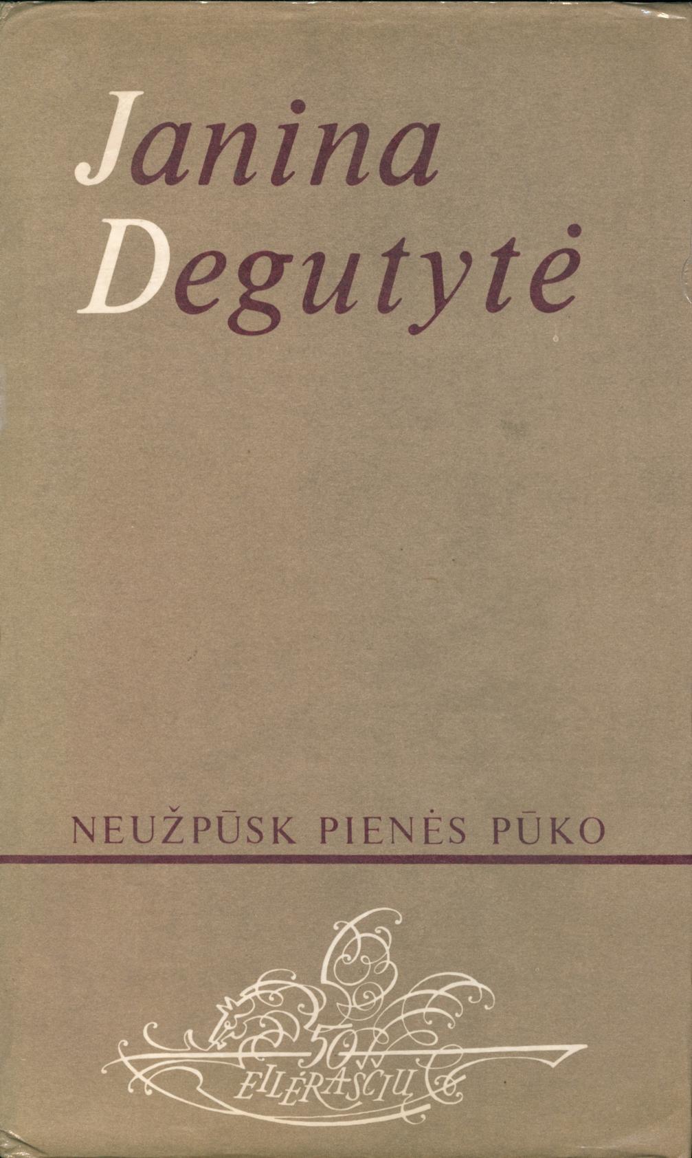 Neužpūsk pienės pūko