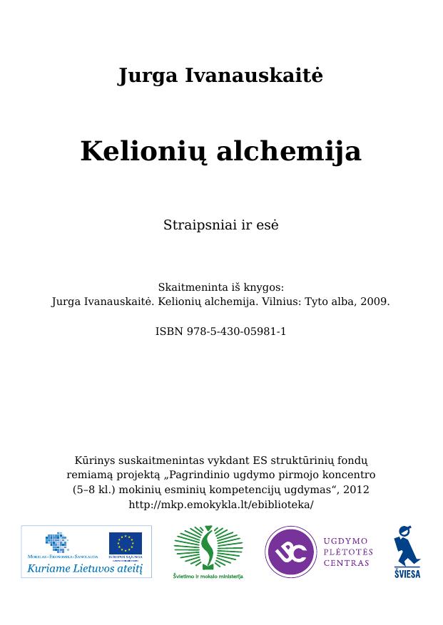 Kelionių alchemija