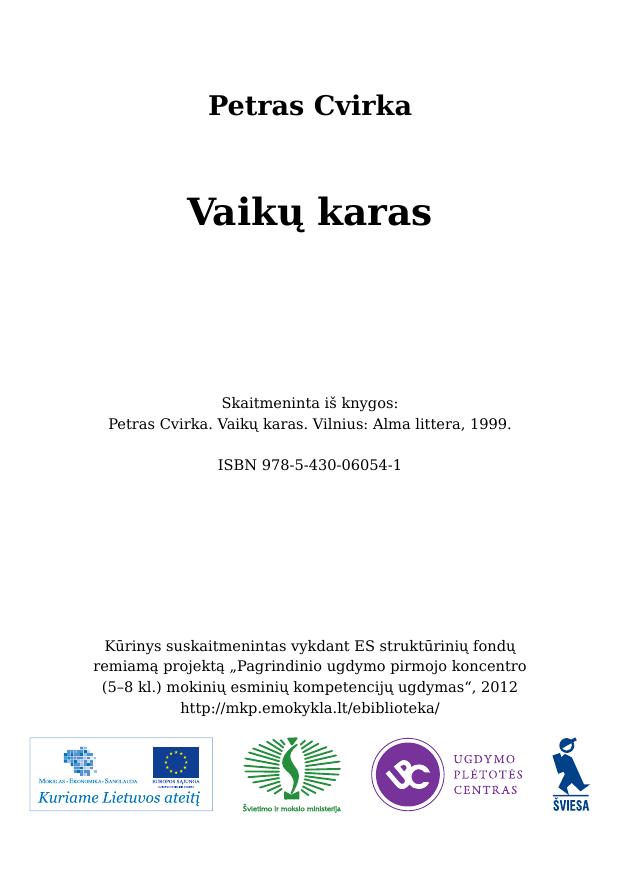 Vaikų karas