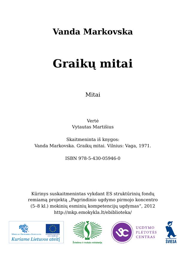 Graikų mitai