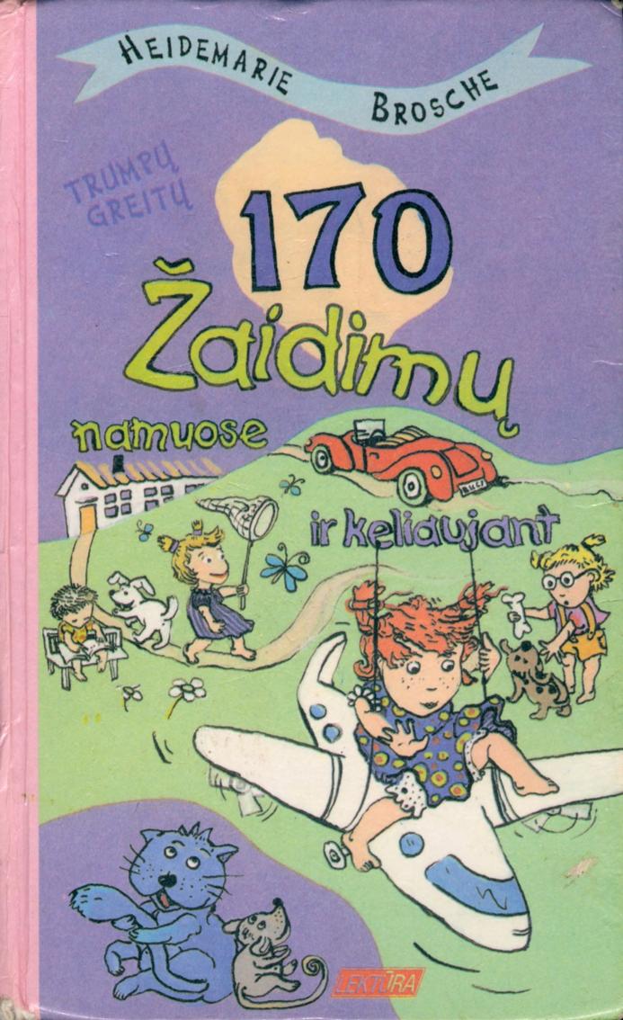 170 trumpų greitų žaidimų namuose ir keliaujant