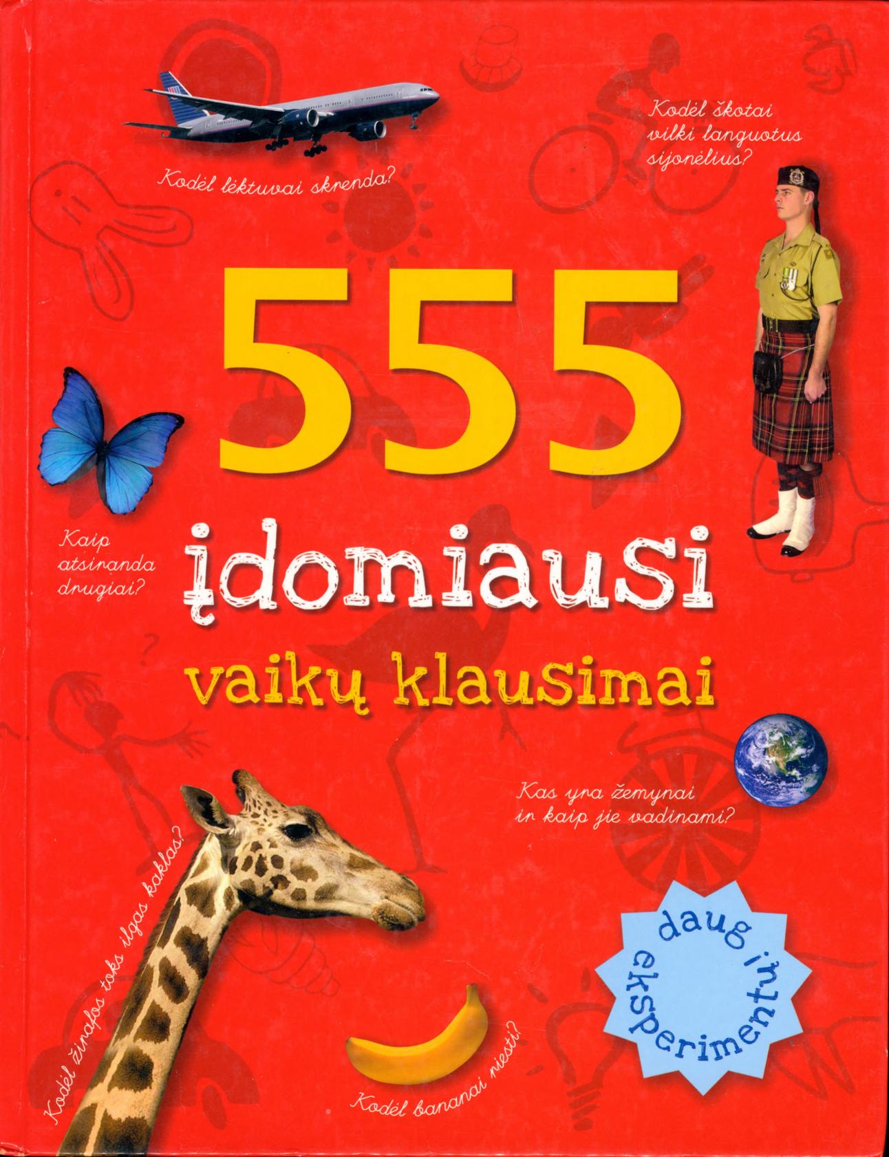 555 įdomiausi vaikų klausimai