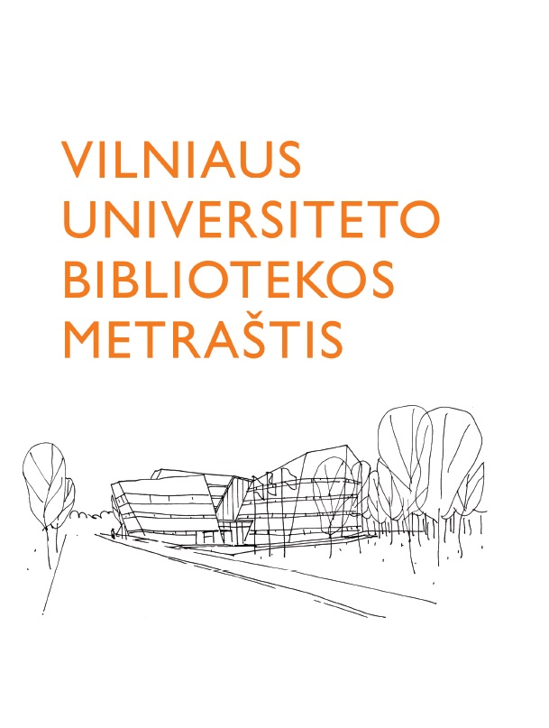 Vilniaus universiteto bibliotekos metraštis 2015