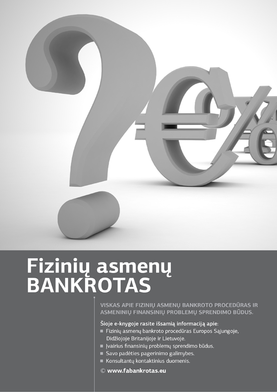 Fizinių asmenų bankrotas