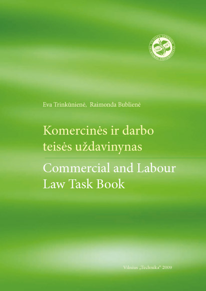 Komercinės ir darbo teisės uždavinynas