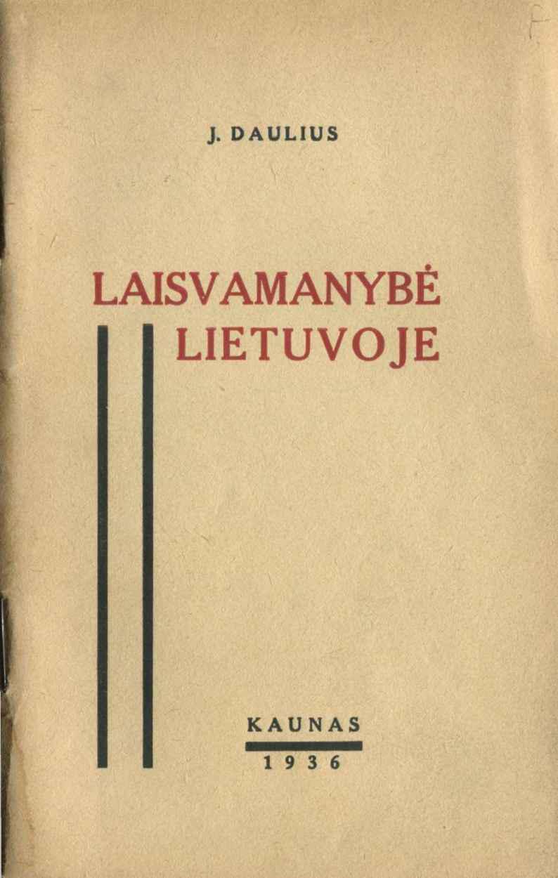 Laisvamanybė Lietuvoje