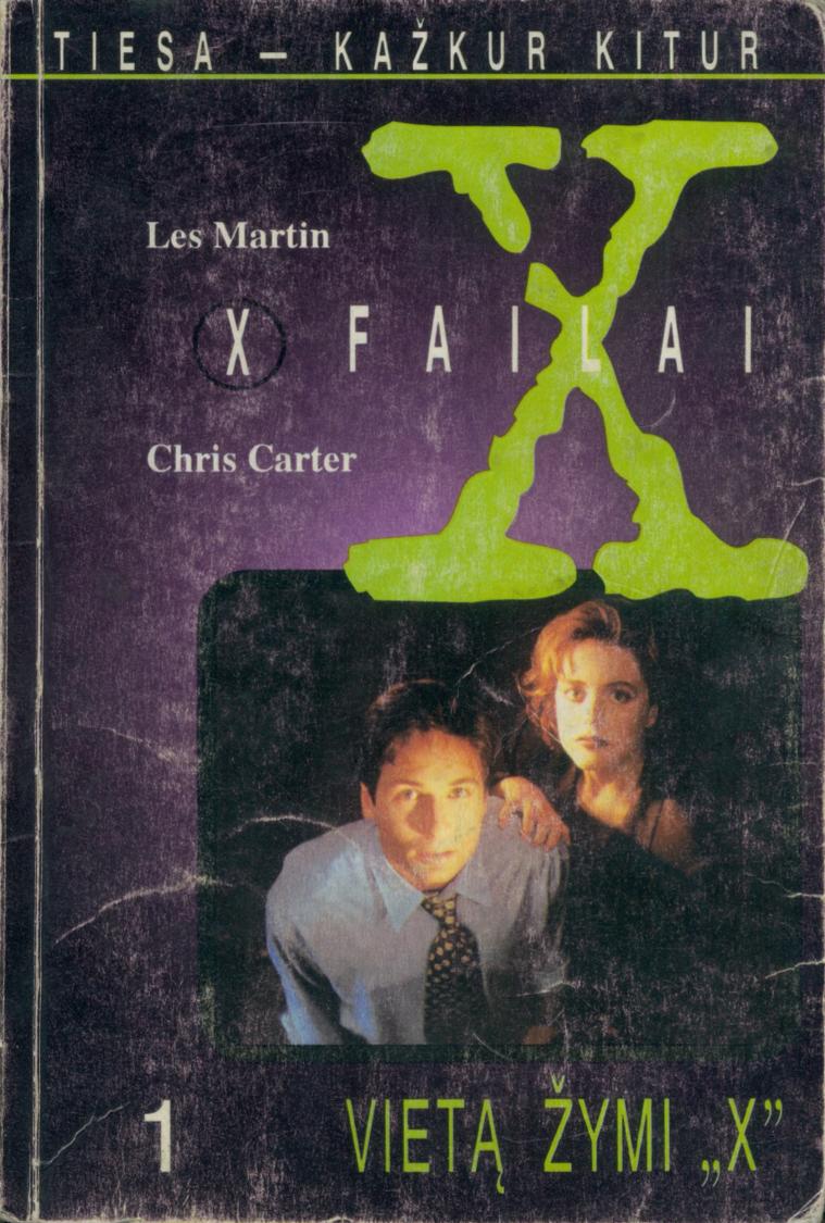 X Failai. Vietą žymi "X"
