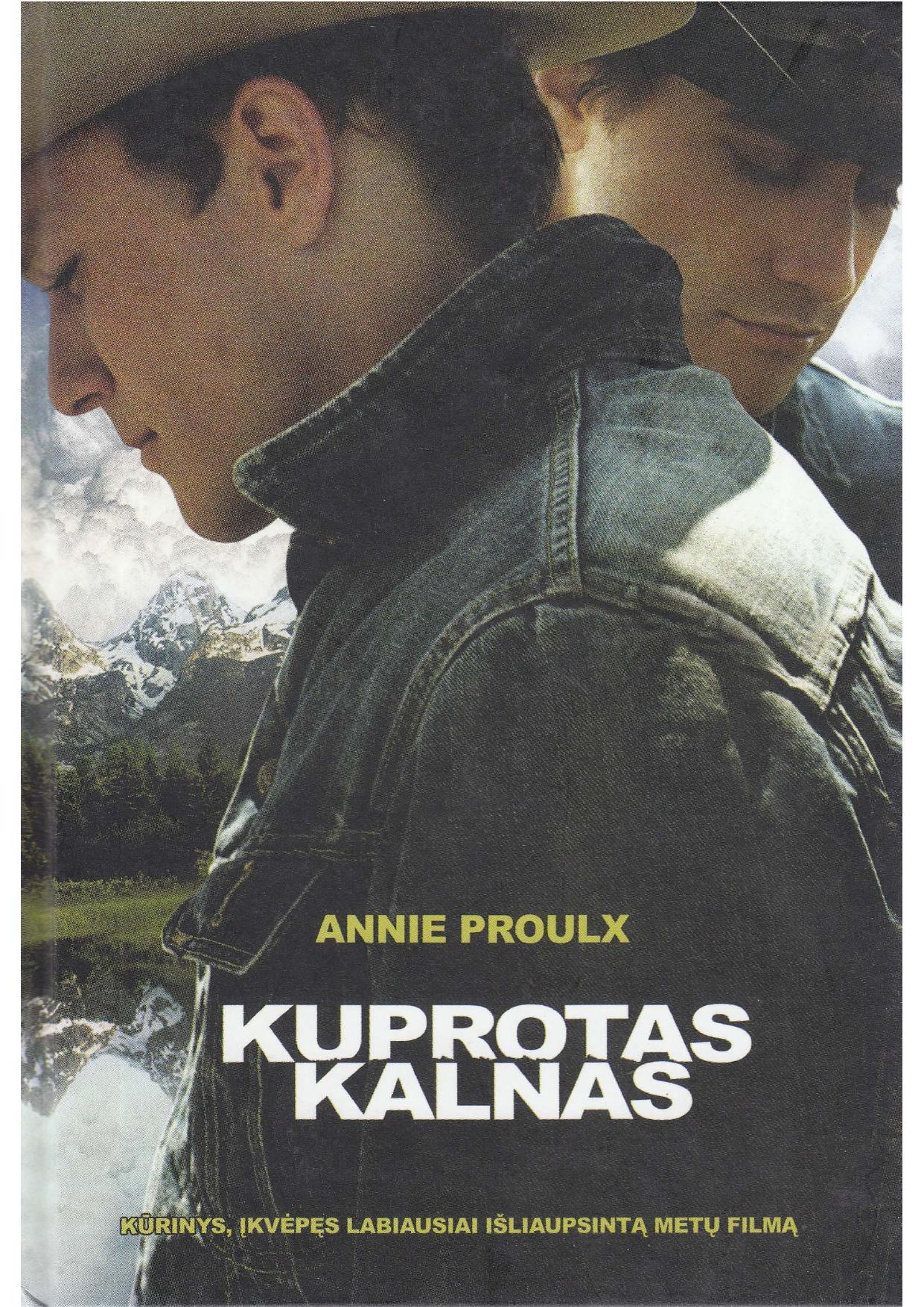 Annie Proulx - Kuprotas kalnas (2006) LT - NRL