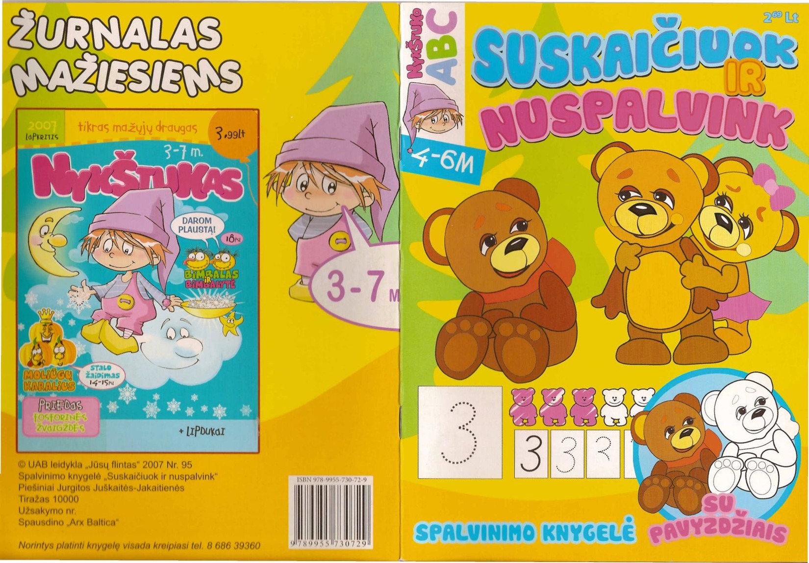 Nykstuko ABC.Suskaiciuok ir nuspalvink.2008.pdf.LT-saVas