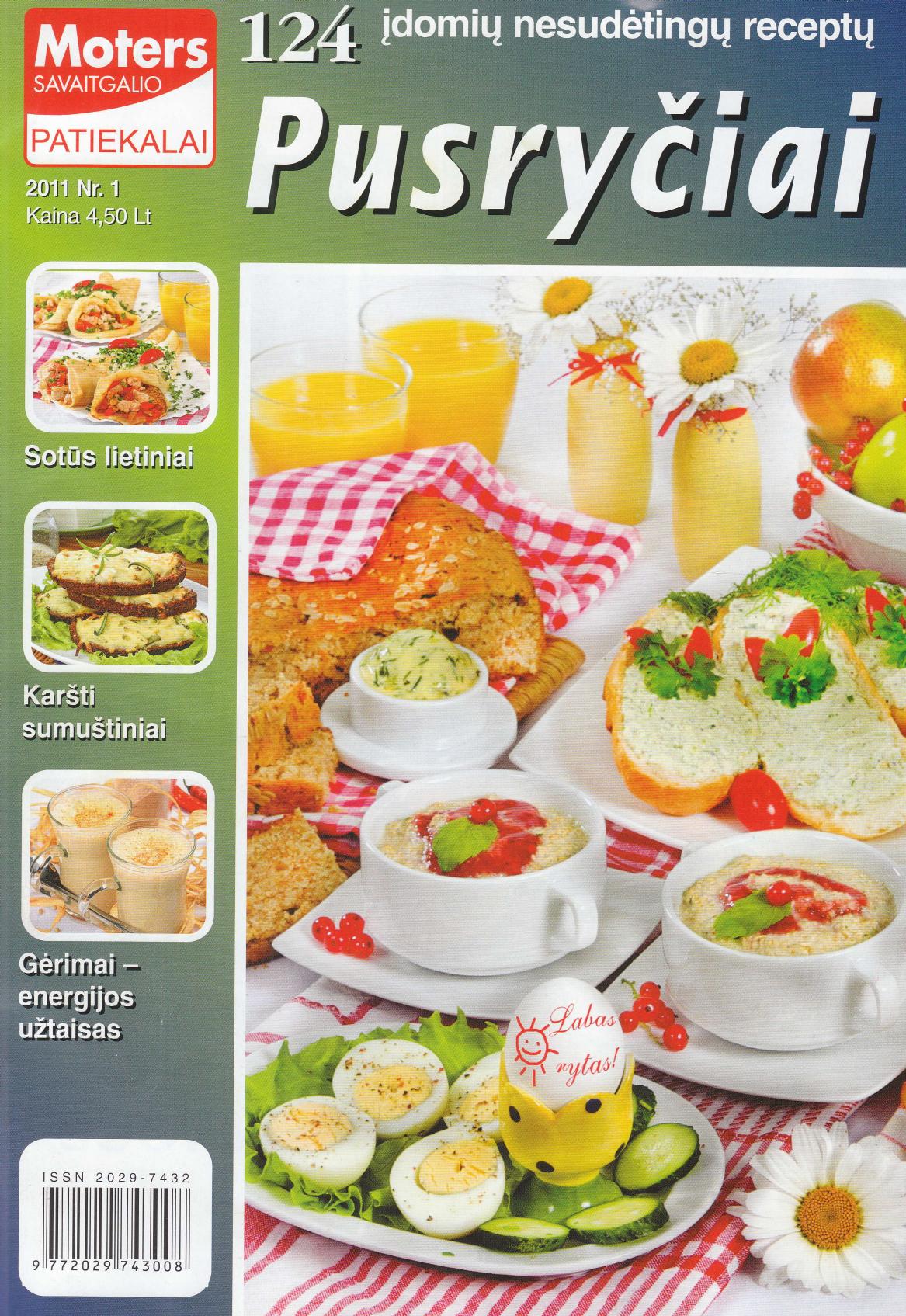 Moters savaitgalio patiekalai - 01 - Pusryčiai (2011 LT)