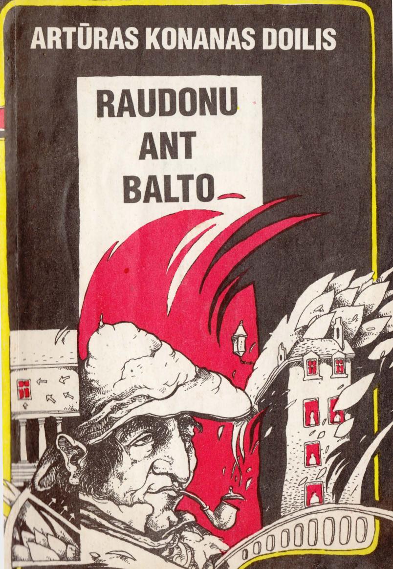 Raudonu ant balto