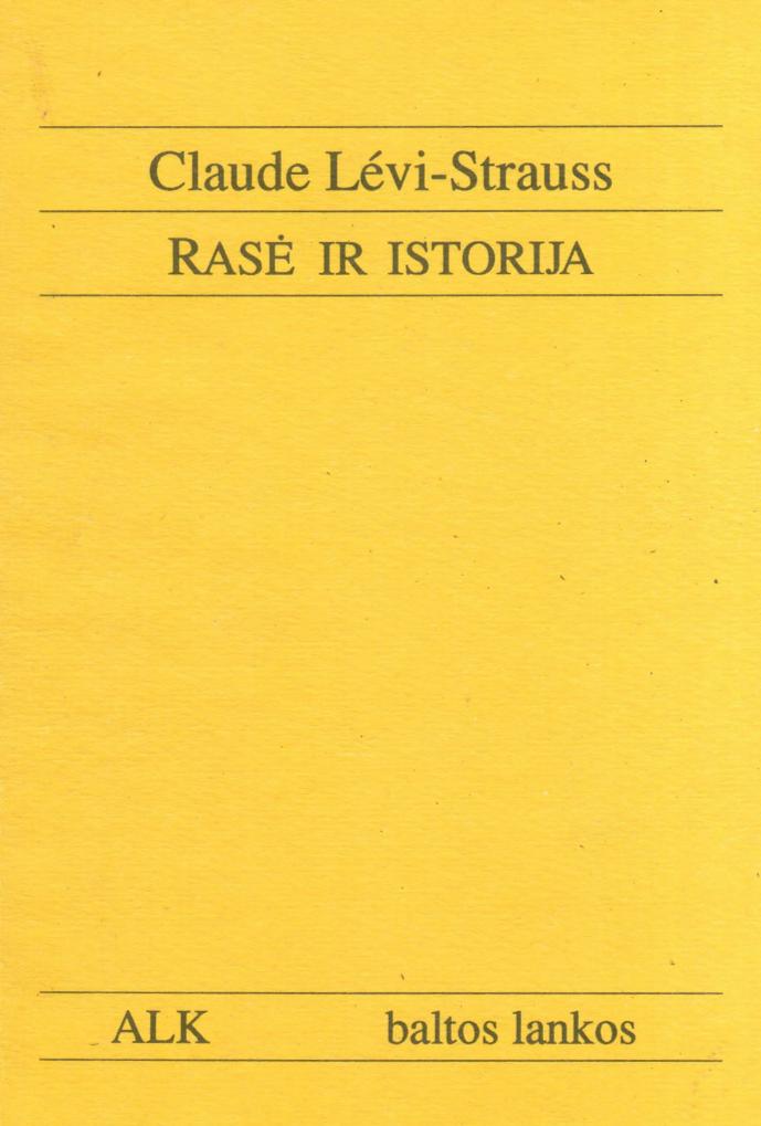 Rasė ir istorija
