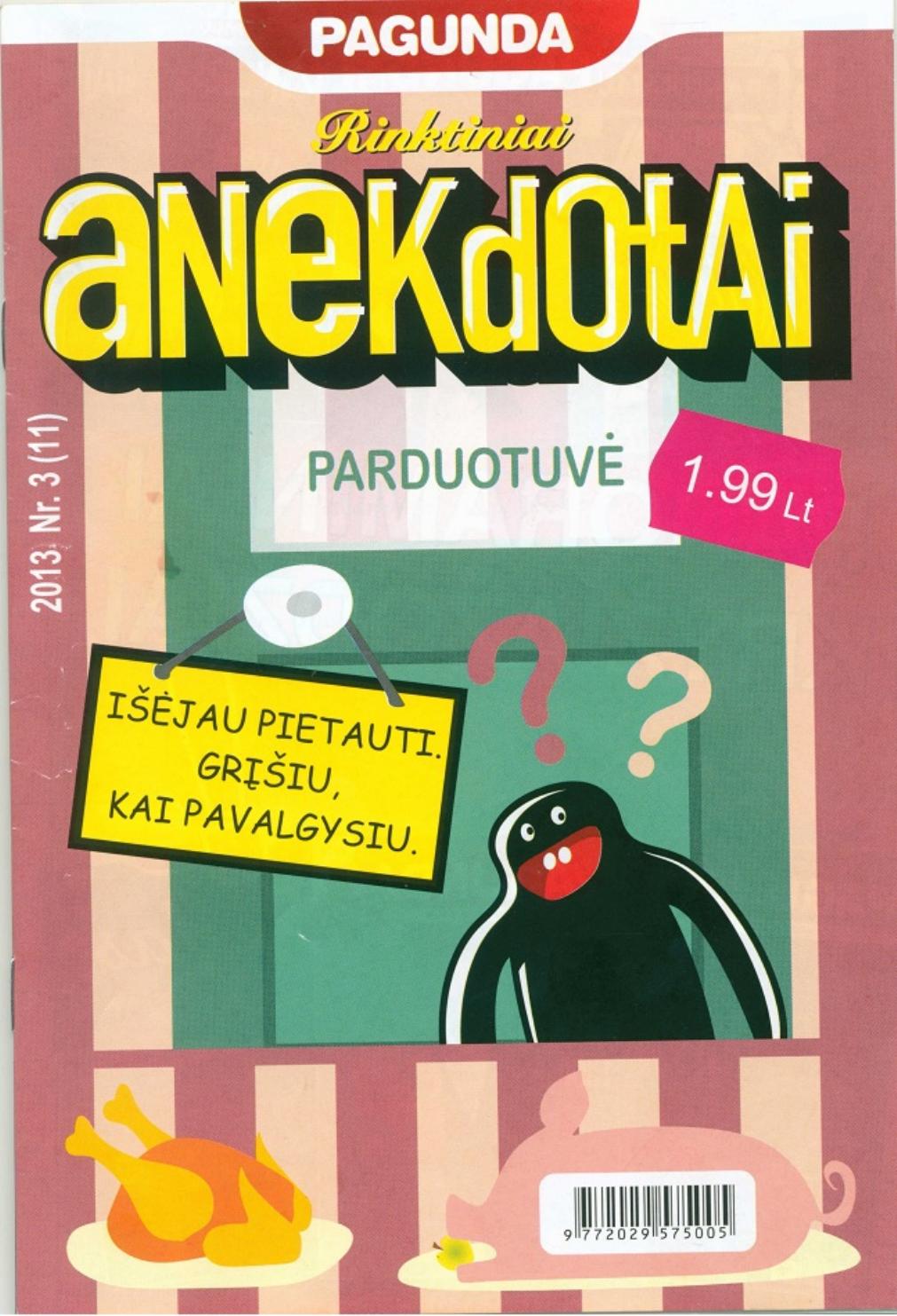 Rinktiniai anekdotai 2013 Nr.3(11)
