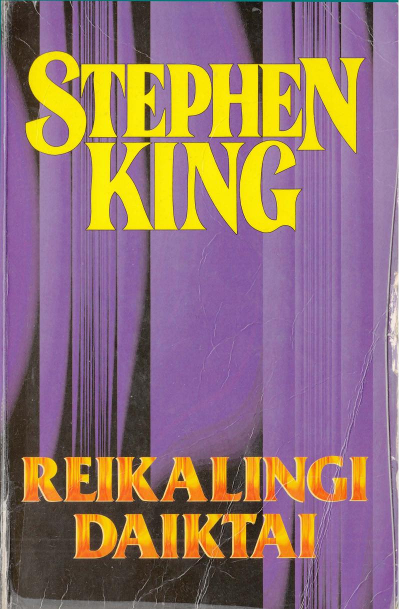 Reikalingi daiktai
