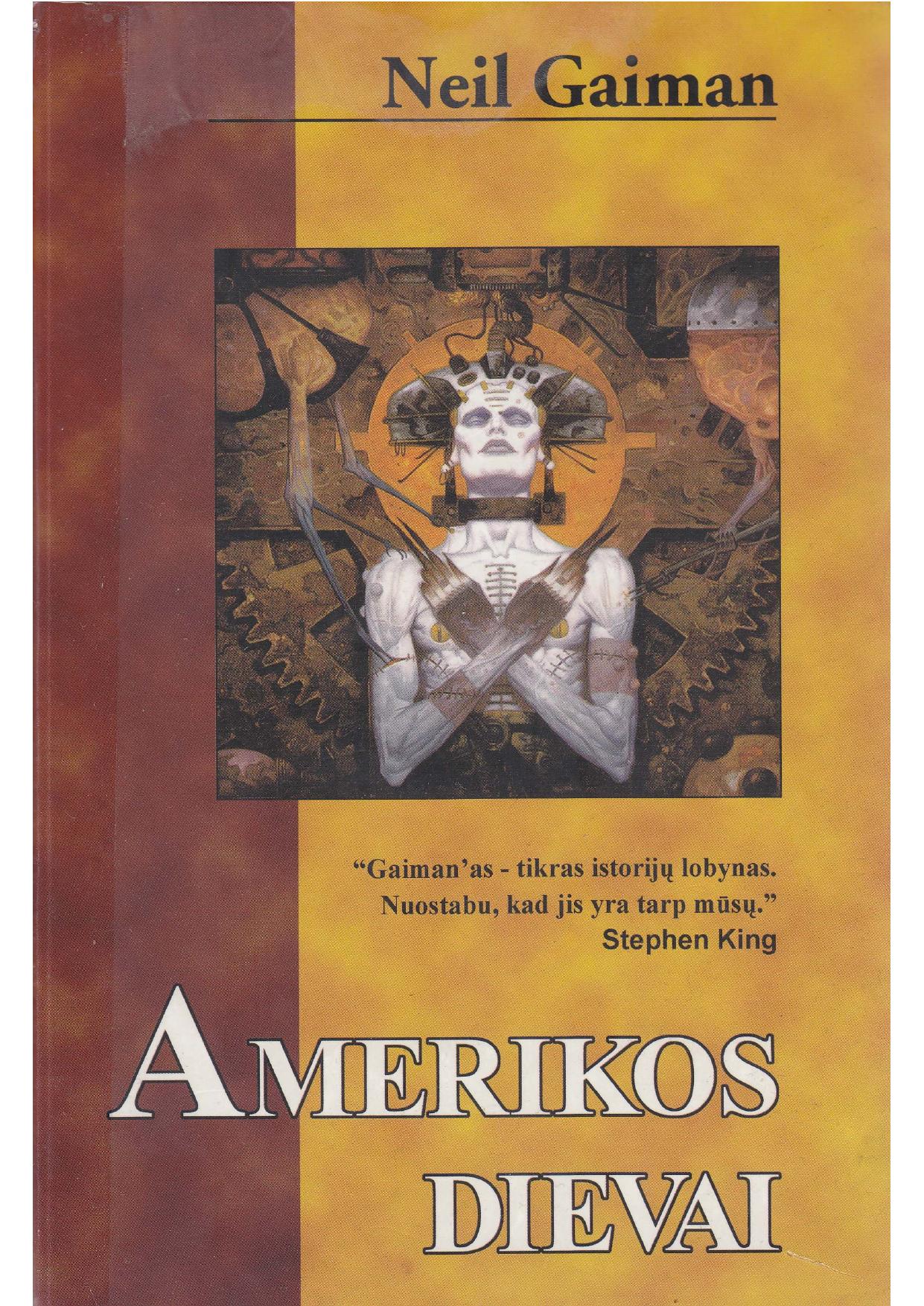 Neil Gaiman - Amerikos Dievai (2004) LT - NRL
