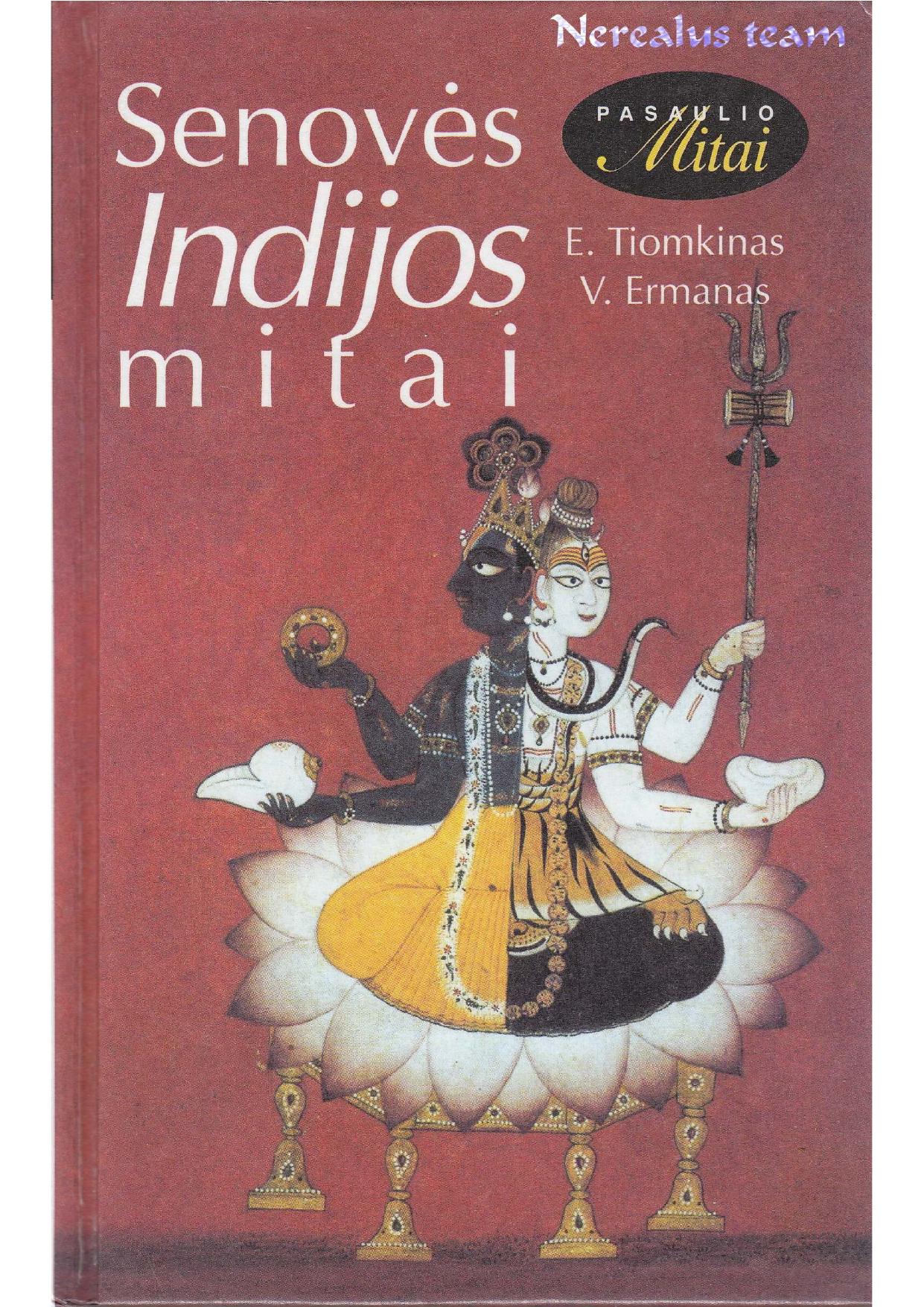 T.Eduardas, E.Vladimiras - Senovės Indijos mitai (1998) LT - NRL