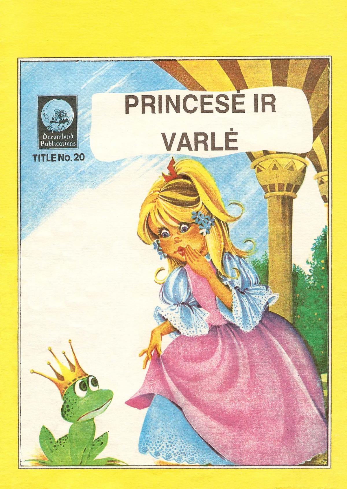 Princesė ir varlė. Mažoji undinė (1992 LT)
