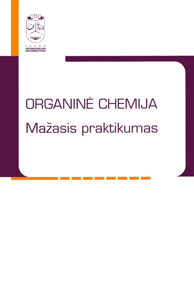 Organinė Chemija. Mažasis praktikumas (2007) by Cloud Dancing