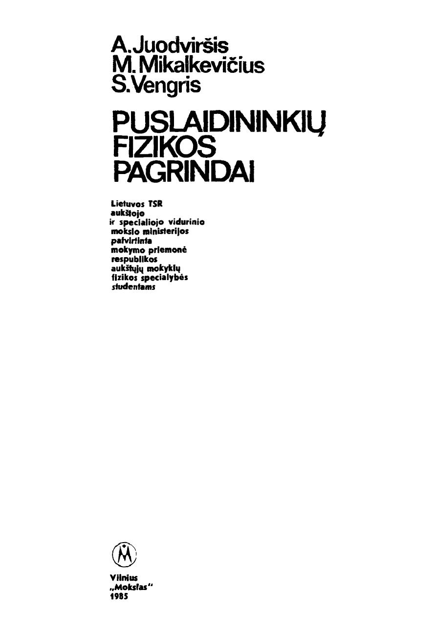 Puslaidininkių fizikos pagrindai