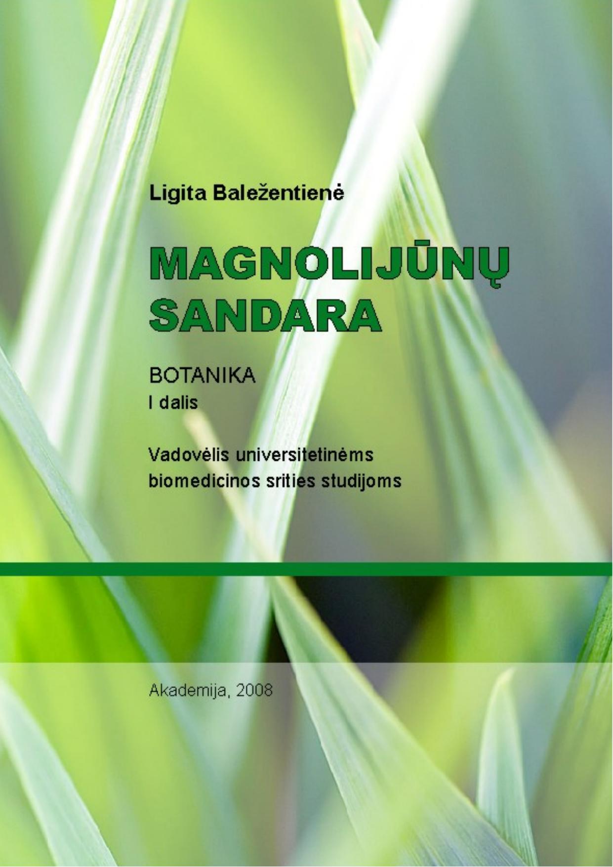 Botanika 1 dalis