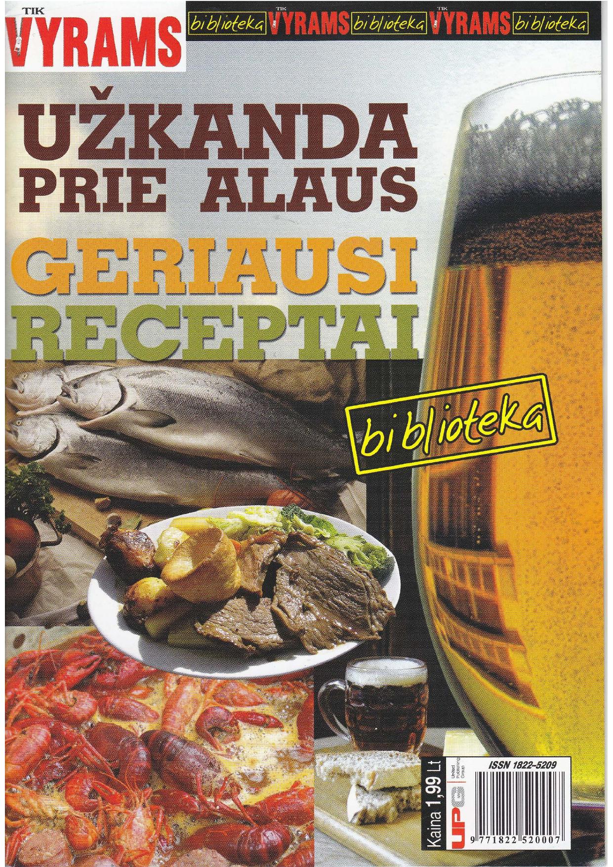 Užkanda prie alaus