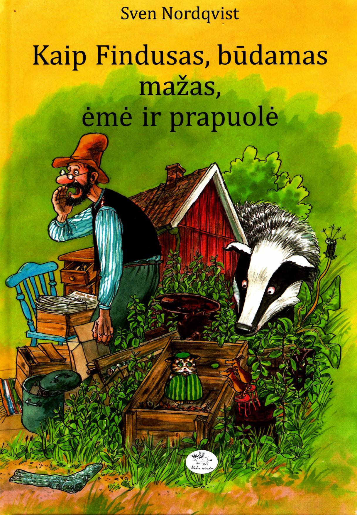 Kaip Findusas, bdamas mažas, ėmė ir pasimetė