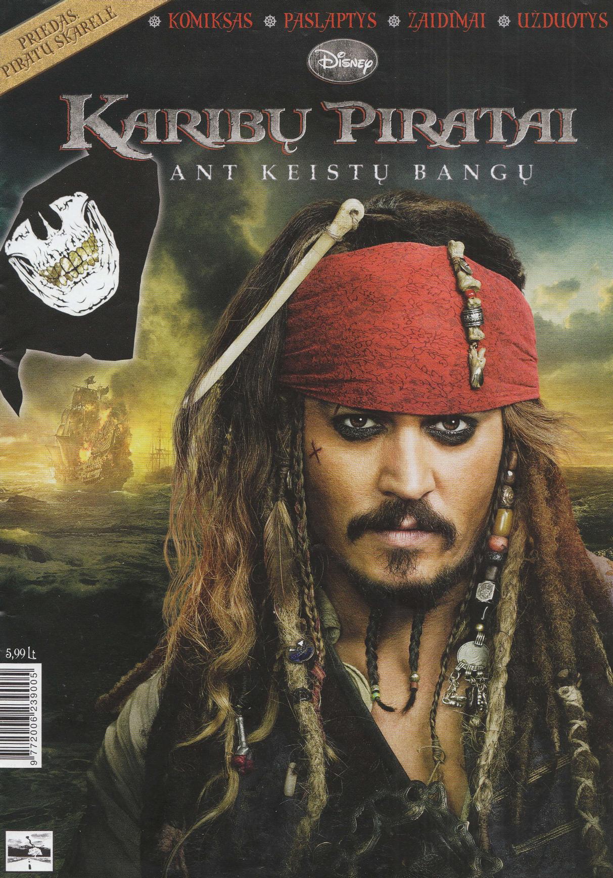 Karibų piratai:ant keistų bangų 1 dalis (2011 LT)