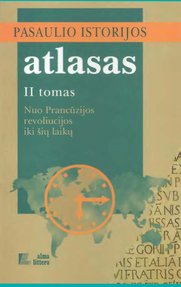 Pasaulio istorijos atlasas 2 tomas