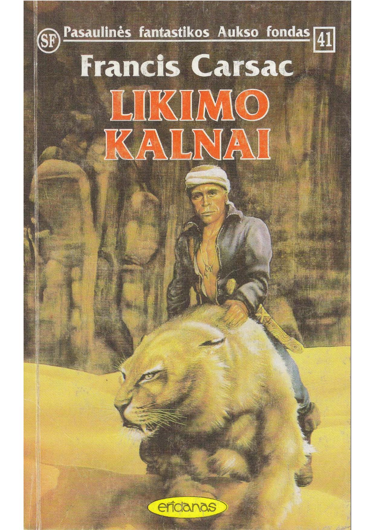 PFAF Nr.41 Francis Carsac - Likimo kalnai (1996) LT - NRL