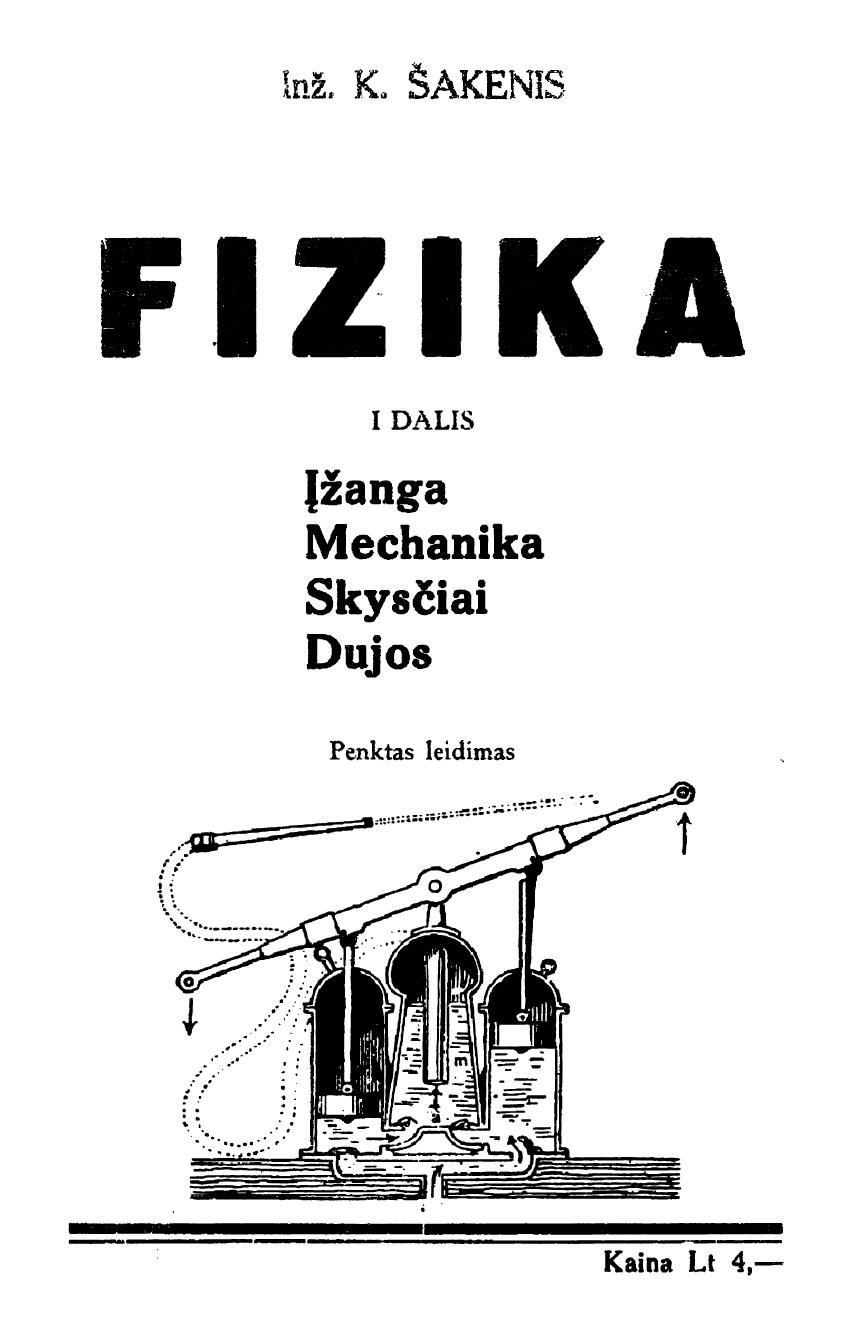 Fizika 1 dalis