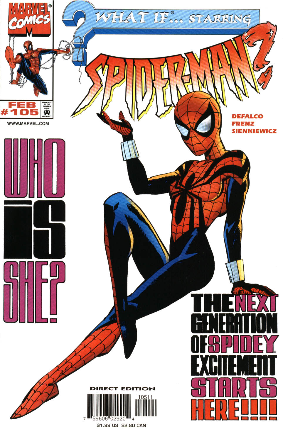 What If V2 105 ..Spider-Man Had A Spider-Girl