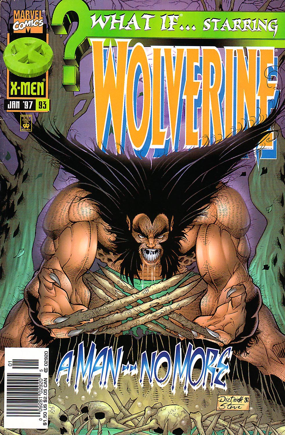 What If V2 093 ..Wolverine, A Man - No More
