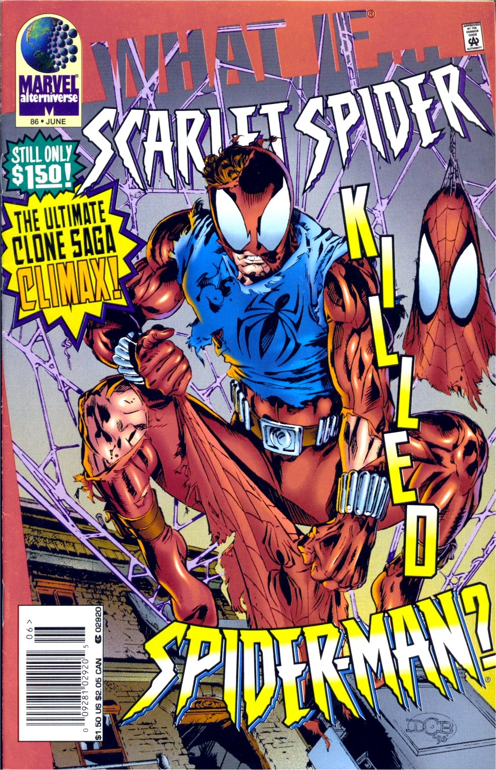 What If V2 086 ..The Scarlet Spider Had Killed Spider-Man