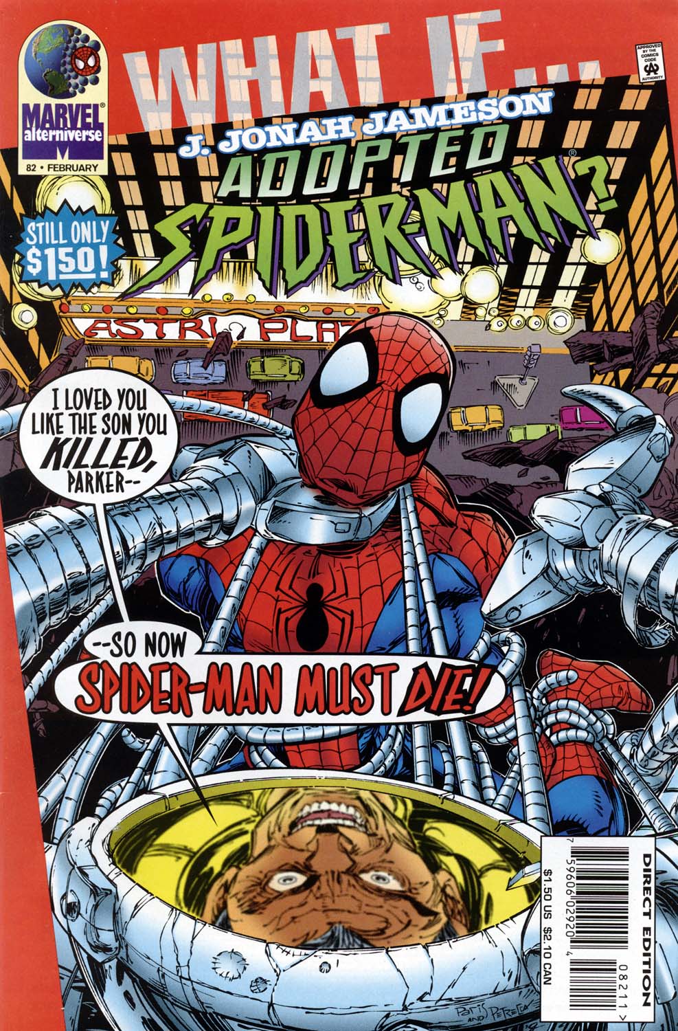 What If V2 082 ..J. Jonah Jameson Adopted Spider-Man