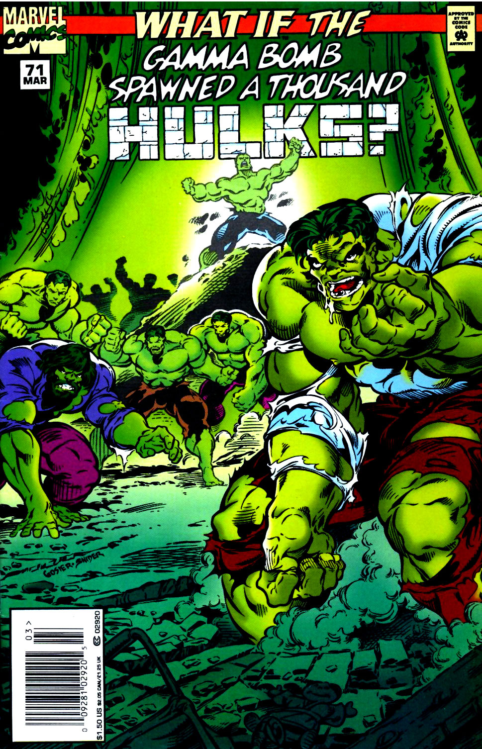 What If V2 071 ..The Gamma Bomb Spawned A Thousand Hulks