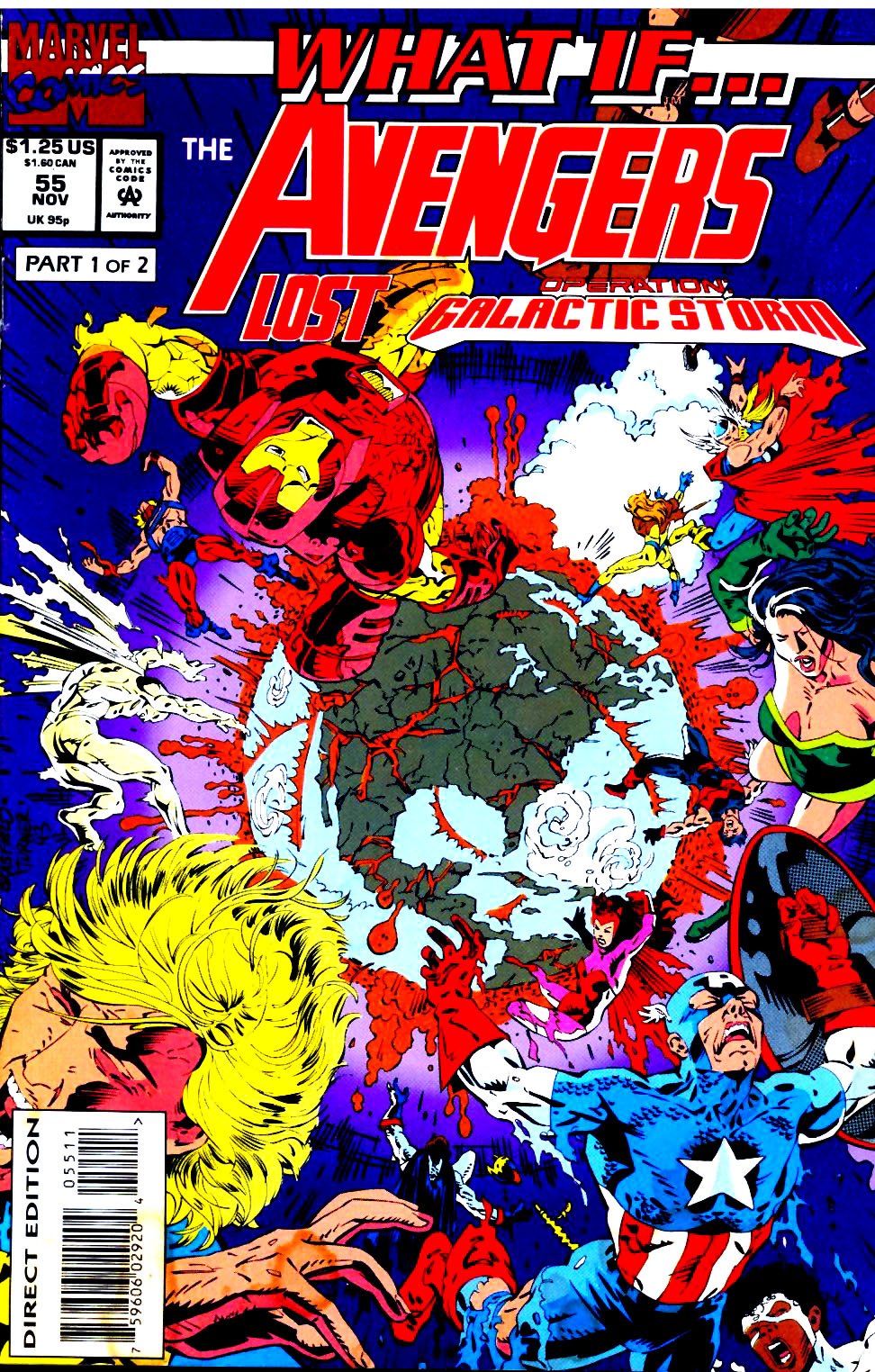 What If V2 055 ..The Avengers Lost Operation Galactic Storm