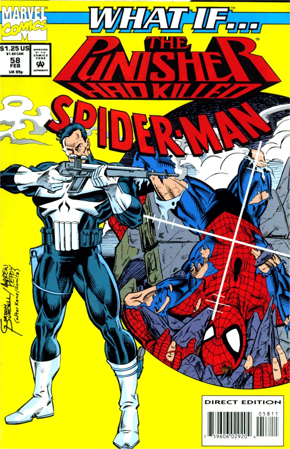 What If V2 058 ..The Punisher Had Killed Spider-Man