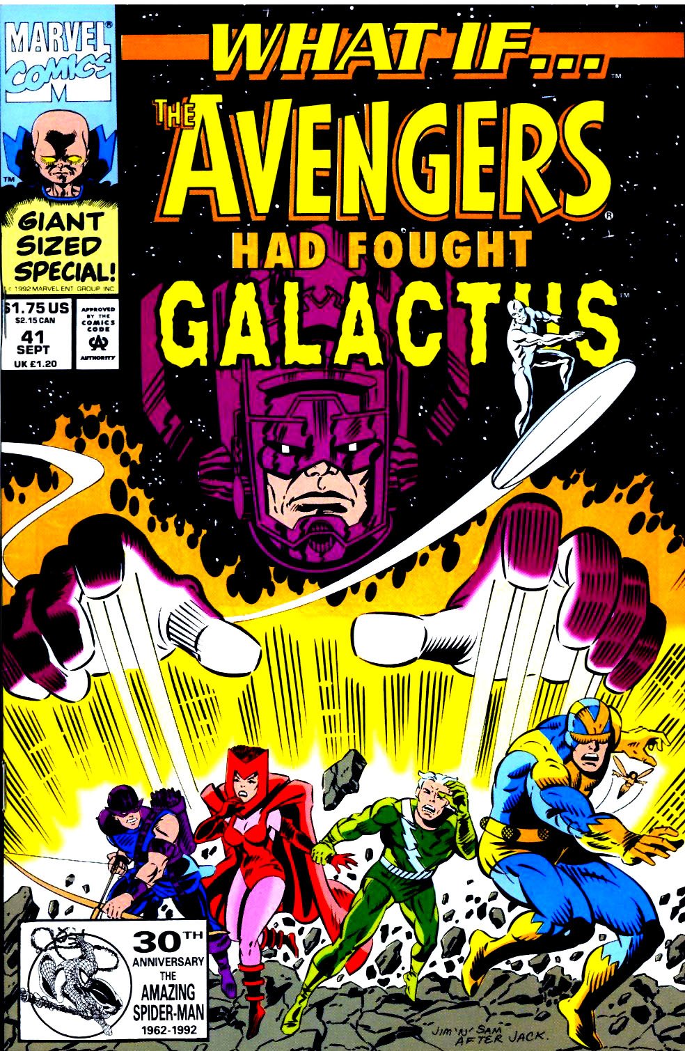 What If V2 041 ..The Avengers Had Fought Galactus
