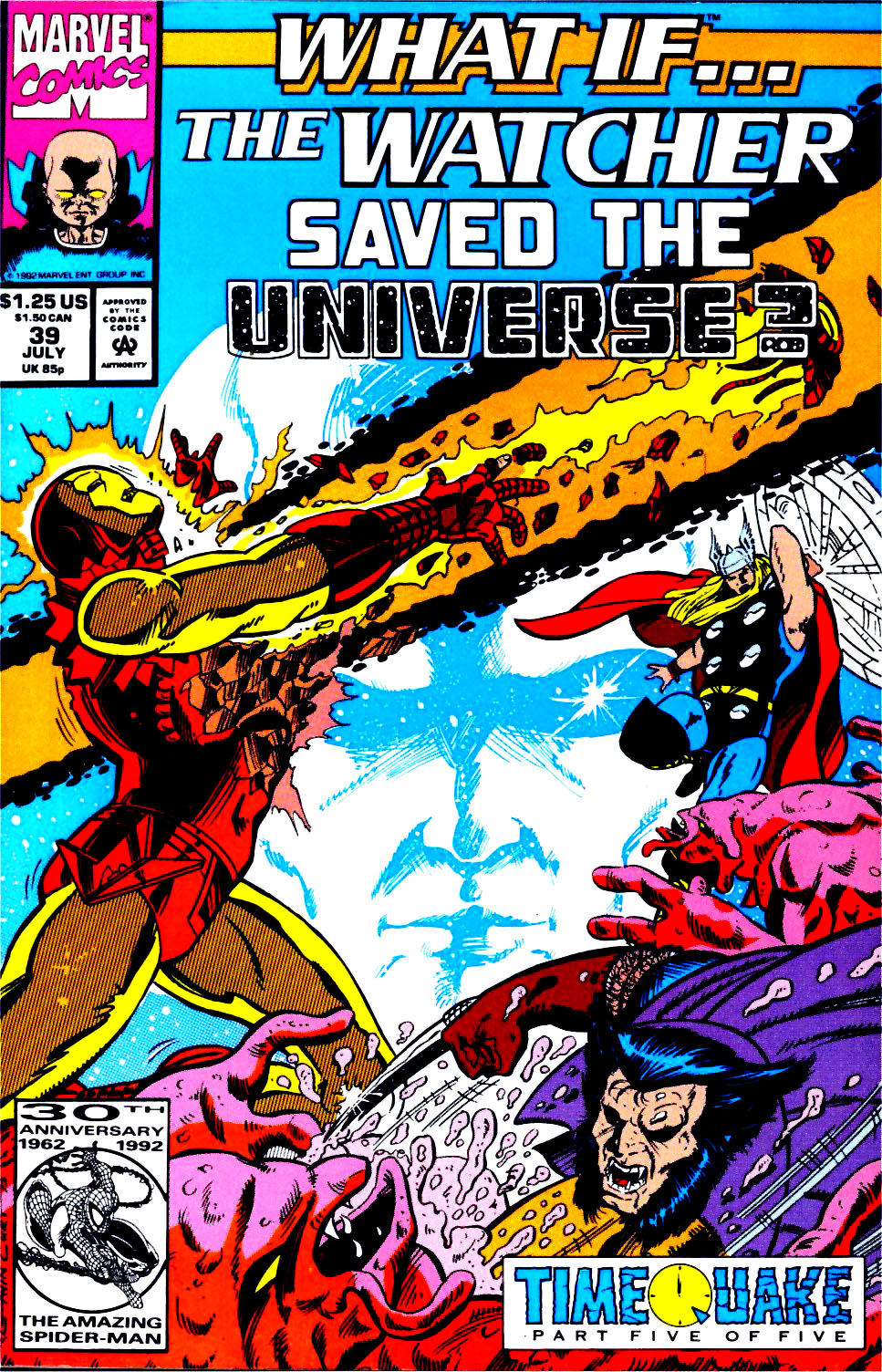 What If V2 039 ..The Watcher Saved The Universe (Timequake P