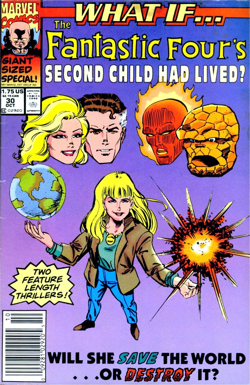 What If V2 030 ..The Fantastic Four's Second Child Had Lived