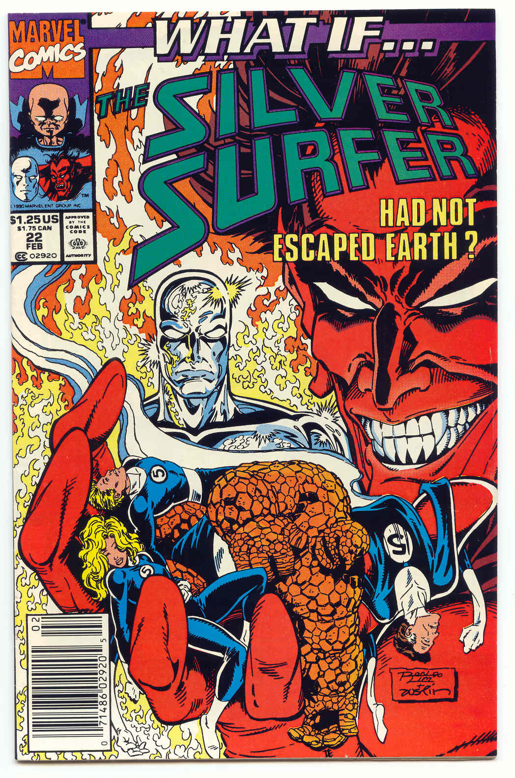 What If V2 022 ..The Silver Surfer Had Not Escaped Earth