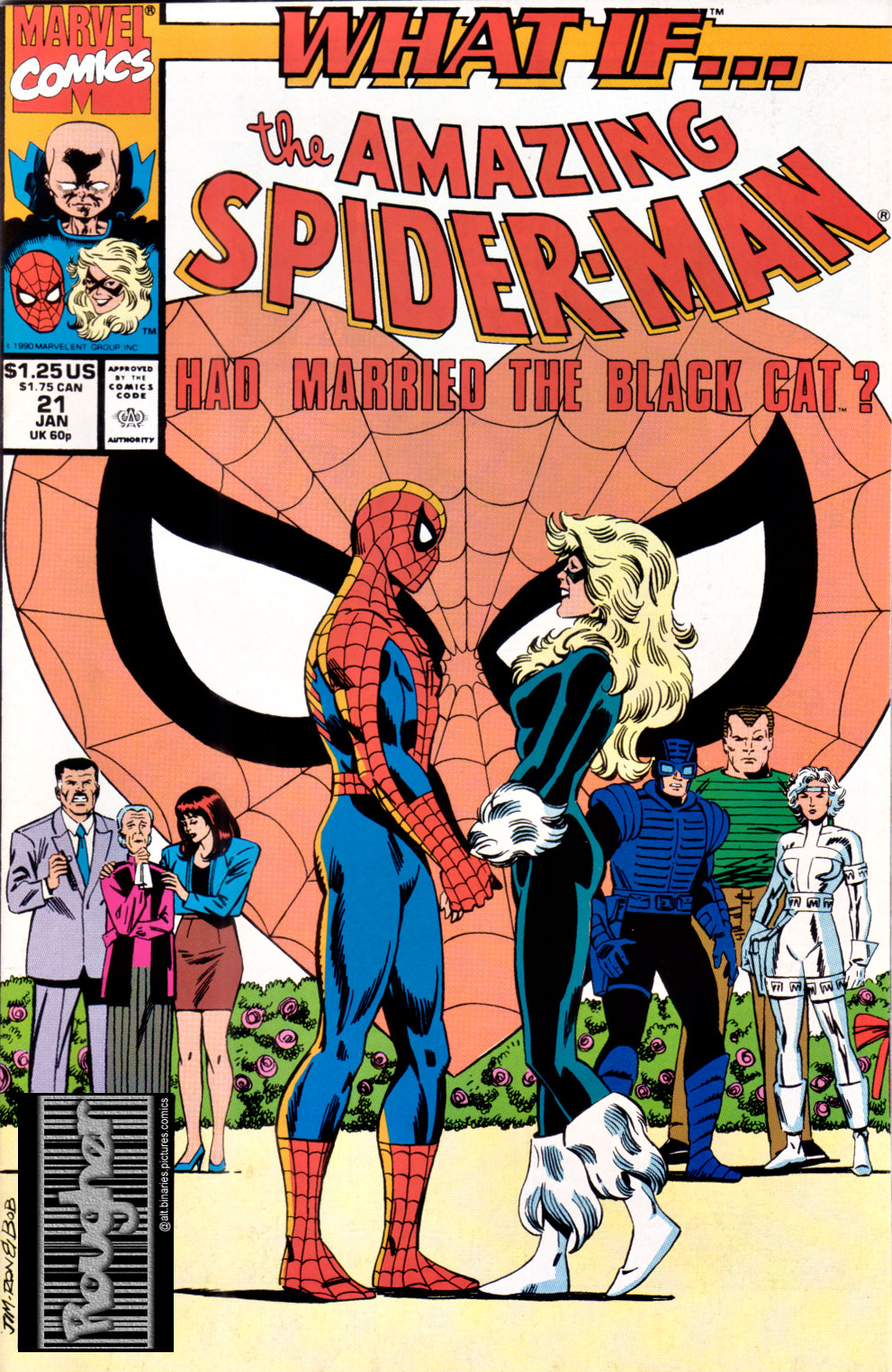 What If V2 021 ..The Amazing Spider-Man Had Married The Blac
