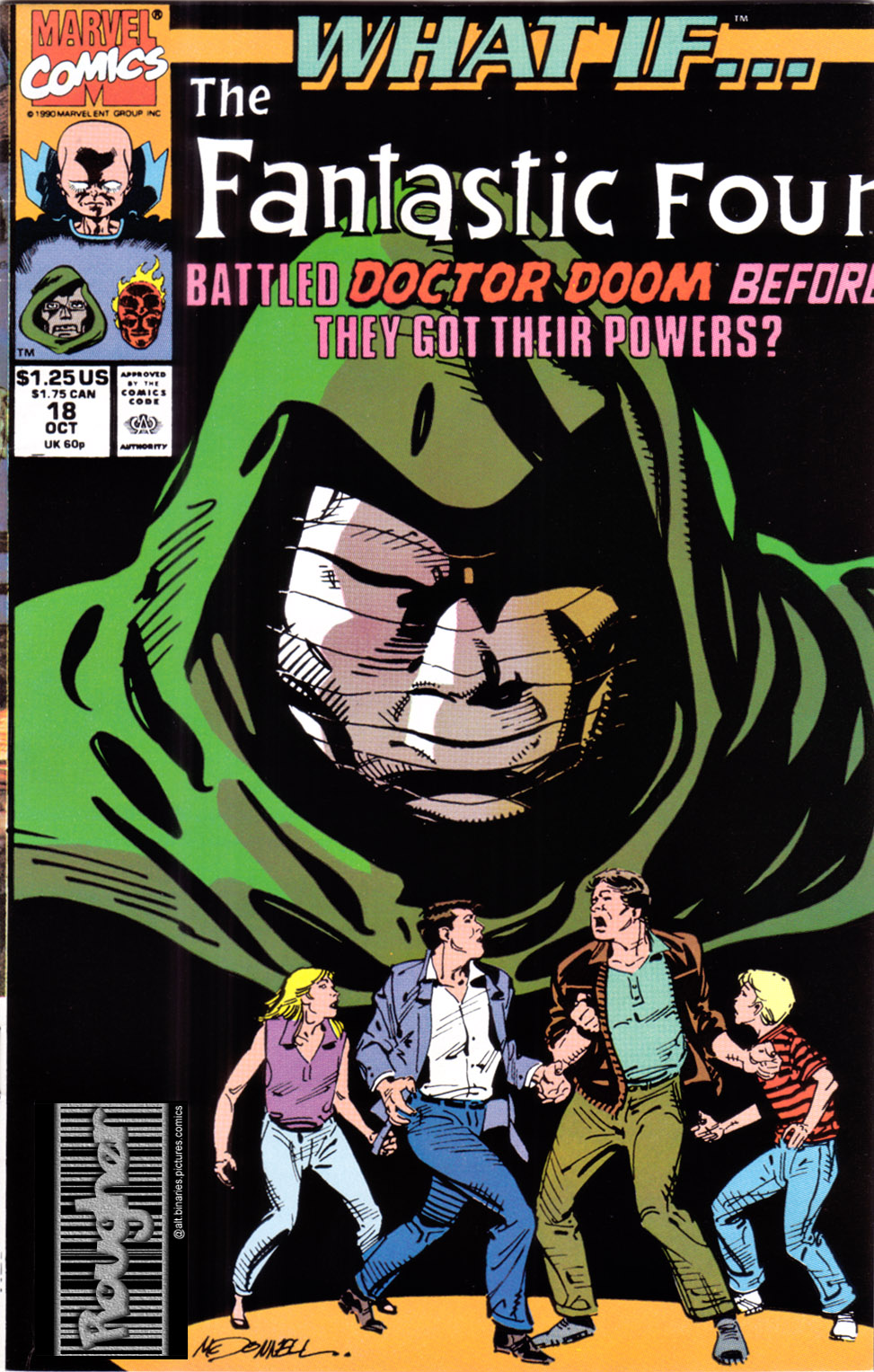What If V2 018 ..The Fantastic Four Battled Doctor Doom Befo