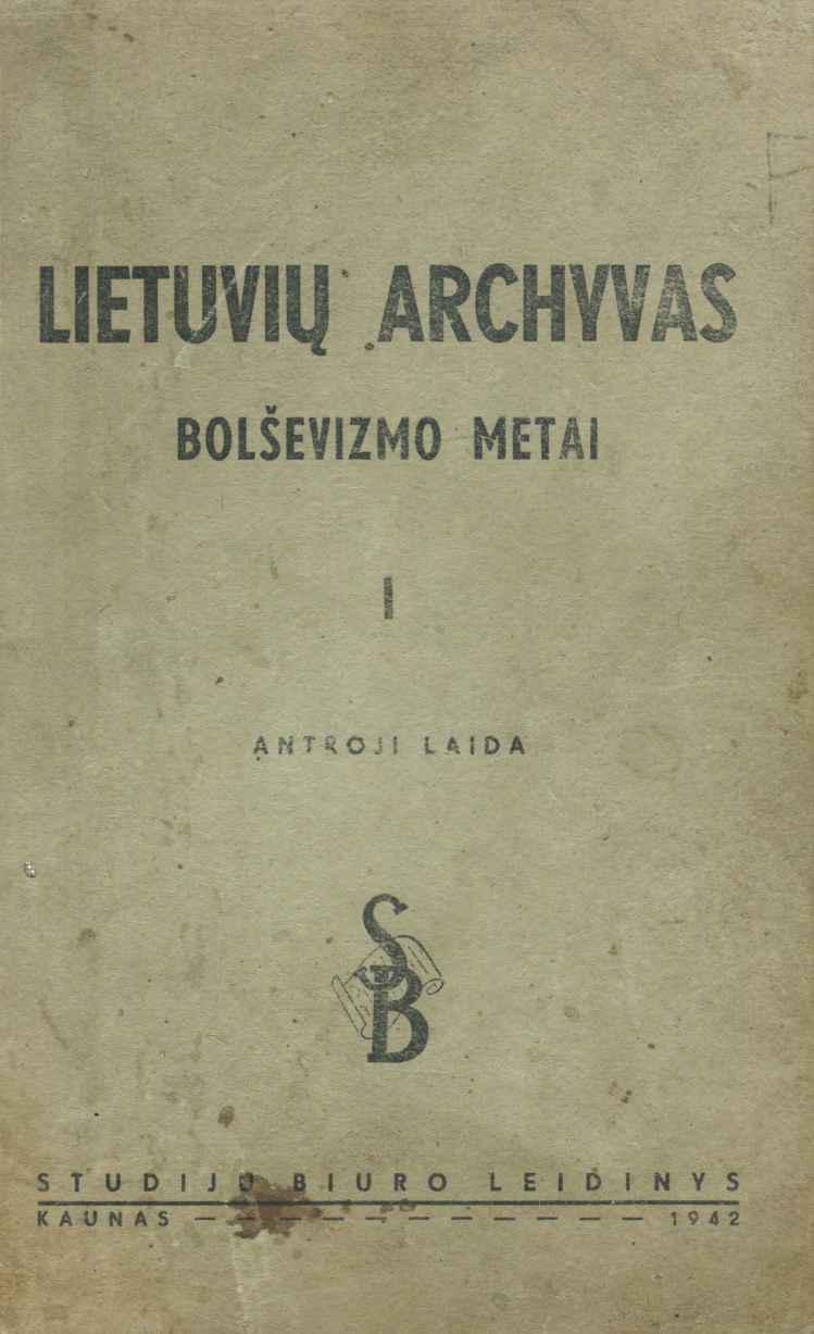 Bolševizmo metai I
